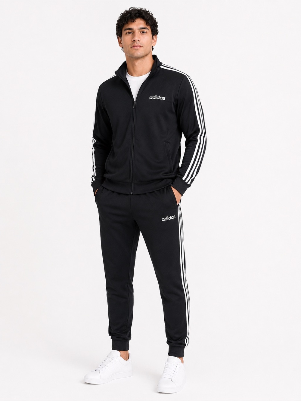 ADIDAS Classic Black Track Jacket